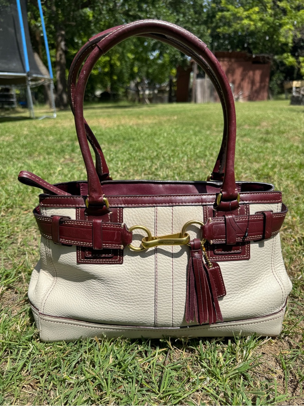 COACH HAMPTONS Satchel